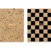 Notizbuch A5 kariert Kraftpapier-Cover, 60 Blatt