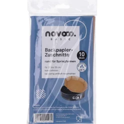novooo Backpapier Zuschnitte, 20 Stück