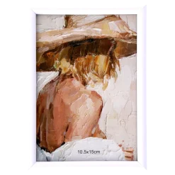 novooo Bilderrahmen, weiß, 10,5 x 15 cm