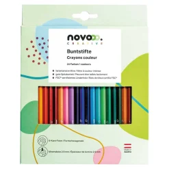 novooo Buntstifte, 24 Stück
