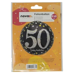 novooo Folienballon holo 50 Jahre