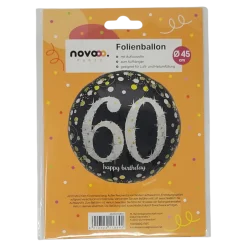 novooo Folienballon holo 60 Jahre