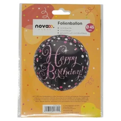 novooo Folienballon holo, pink