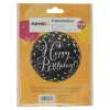 novooo Folienballon holo, silber