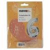 novooo Folienballon Zahl 6 Jahre, silber