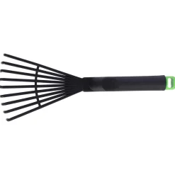 novooo Gartengerät Rechen Kunststoff, 31 cm