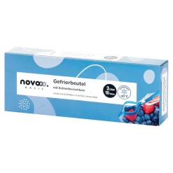 novooo Gefrierbeutel 3 l, mit Schnellverschlusß,10 Stück