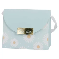 novooo Geschenktasche Blumen klein