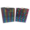 novooo Geschenktüte A4 Rainbow, schwarz