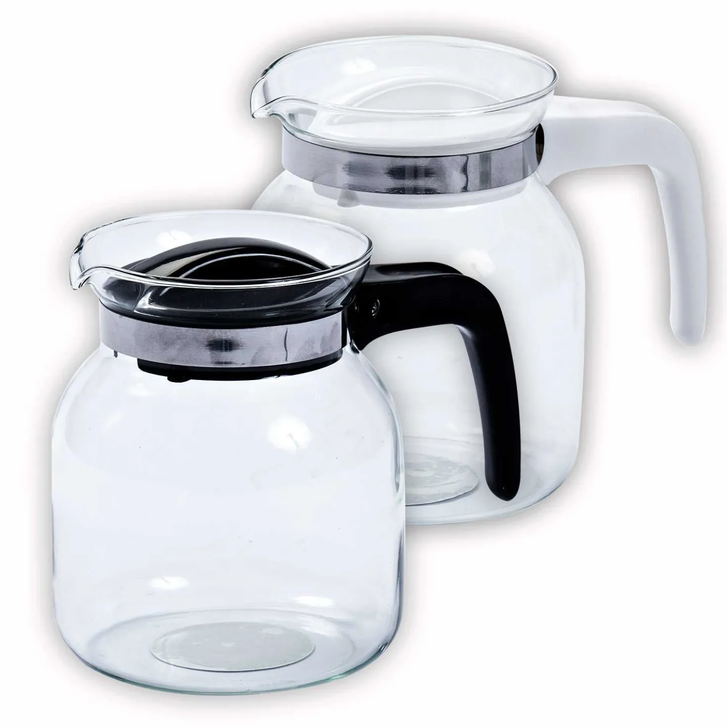 novooo Glaskanne mit Deckel, 1,2 l