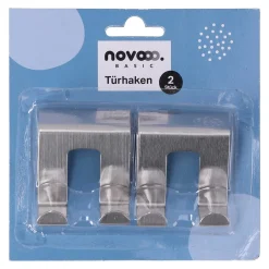 novooo Haken für Tür Edelstahl, 2 Stück