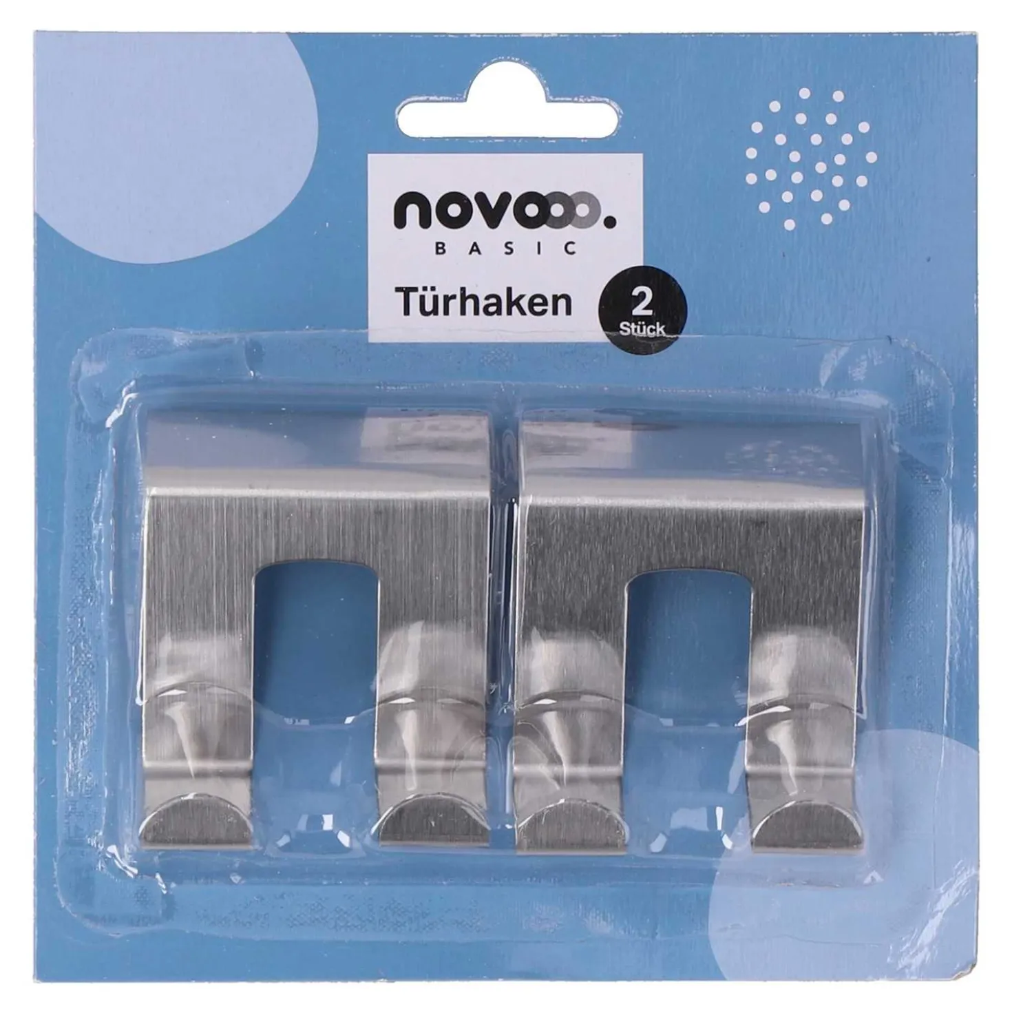 novooo Haken für Tür Edelstahl, 2 Stück