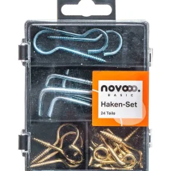 novooo Haken-Set versch. Größen, 24-teilig