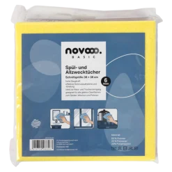 novooo Haushaltstuch bunt, 6 Stück
