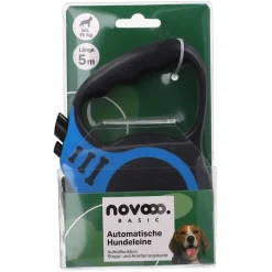novooo Hundeleine Automatik 5 m bis, 15 kg