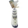 novooo Kerze Leuchtturm Figur