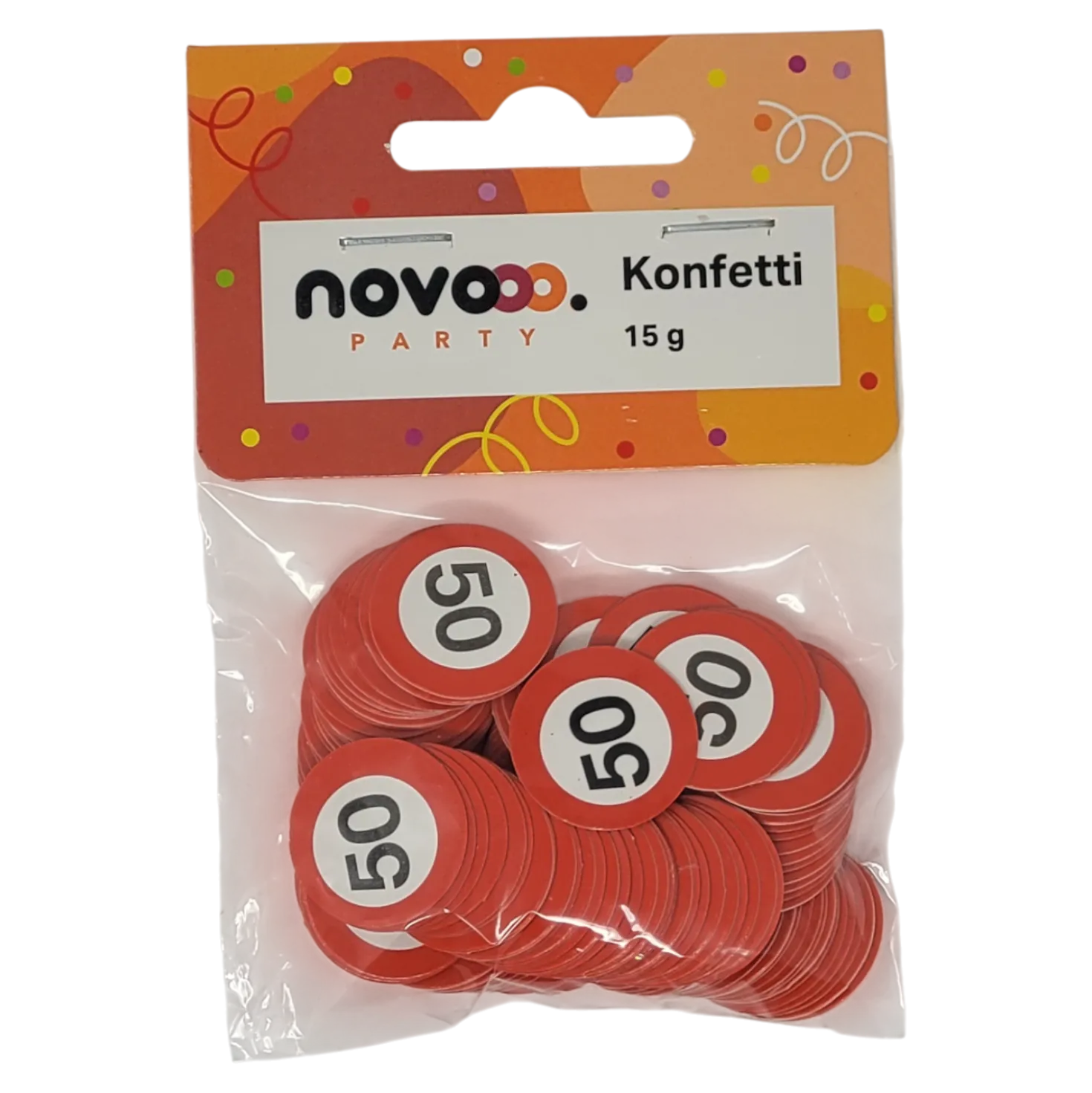 novooo Konfetti 50 Jubiläum