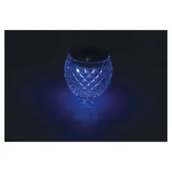 novooo Lampe Solar Glas, 10 x 10 cm