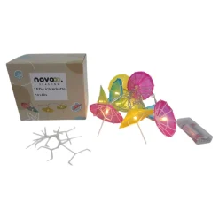 novooo Lichterkette Cocktailschirme