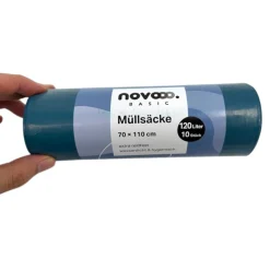 novooo Müllsäcke, 120 l, 10 Stück