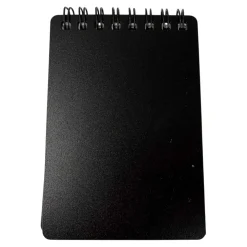 novooo Notizblock A7, schwarz