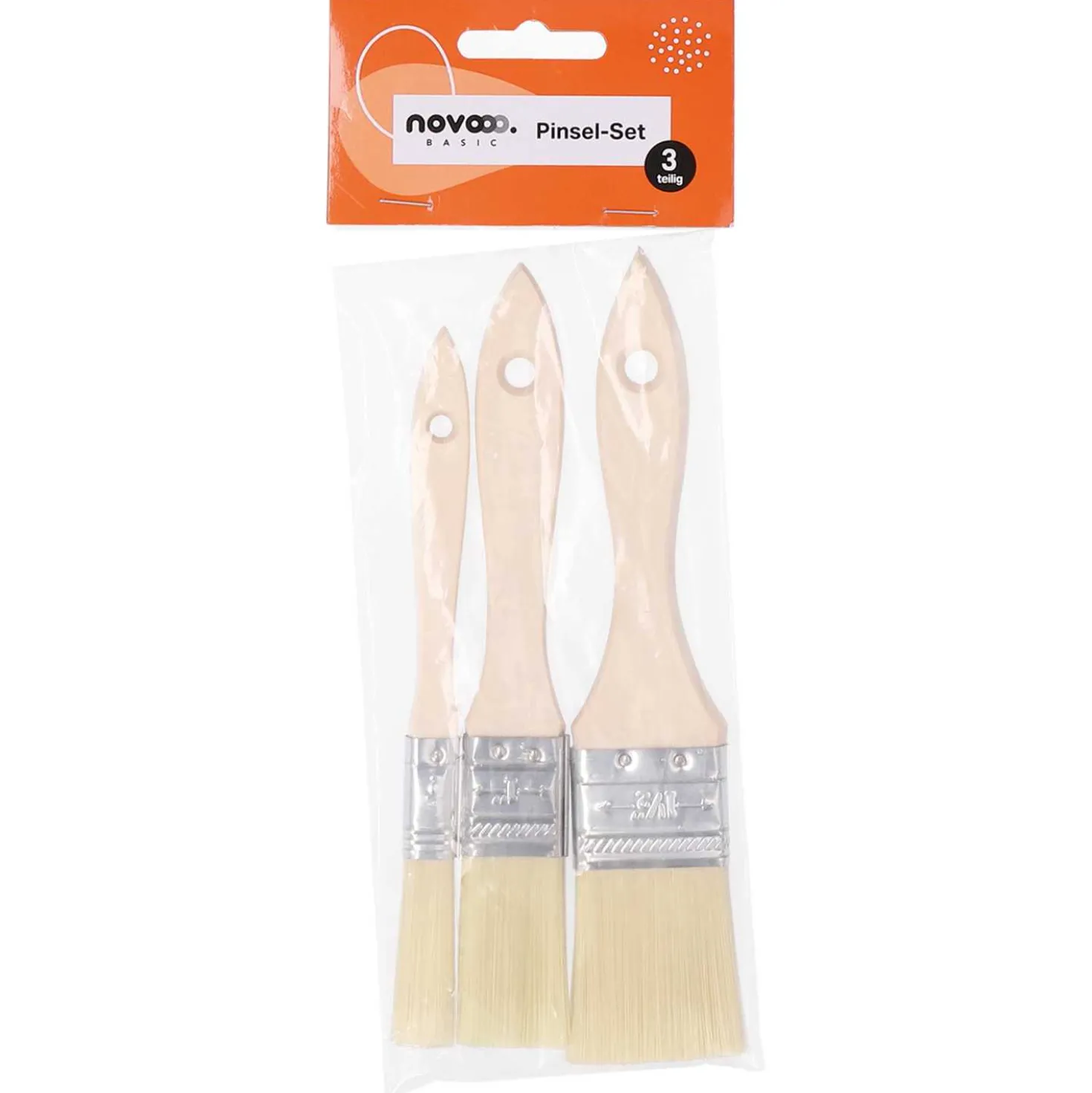 novooo Pinselset, 3-teilig