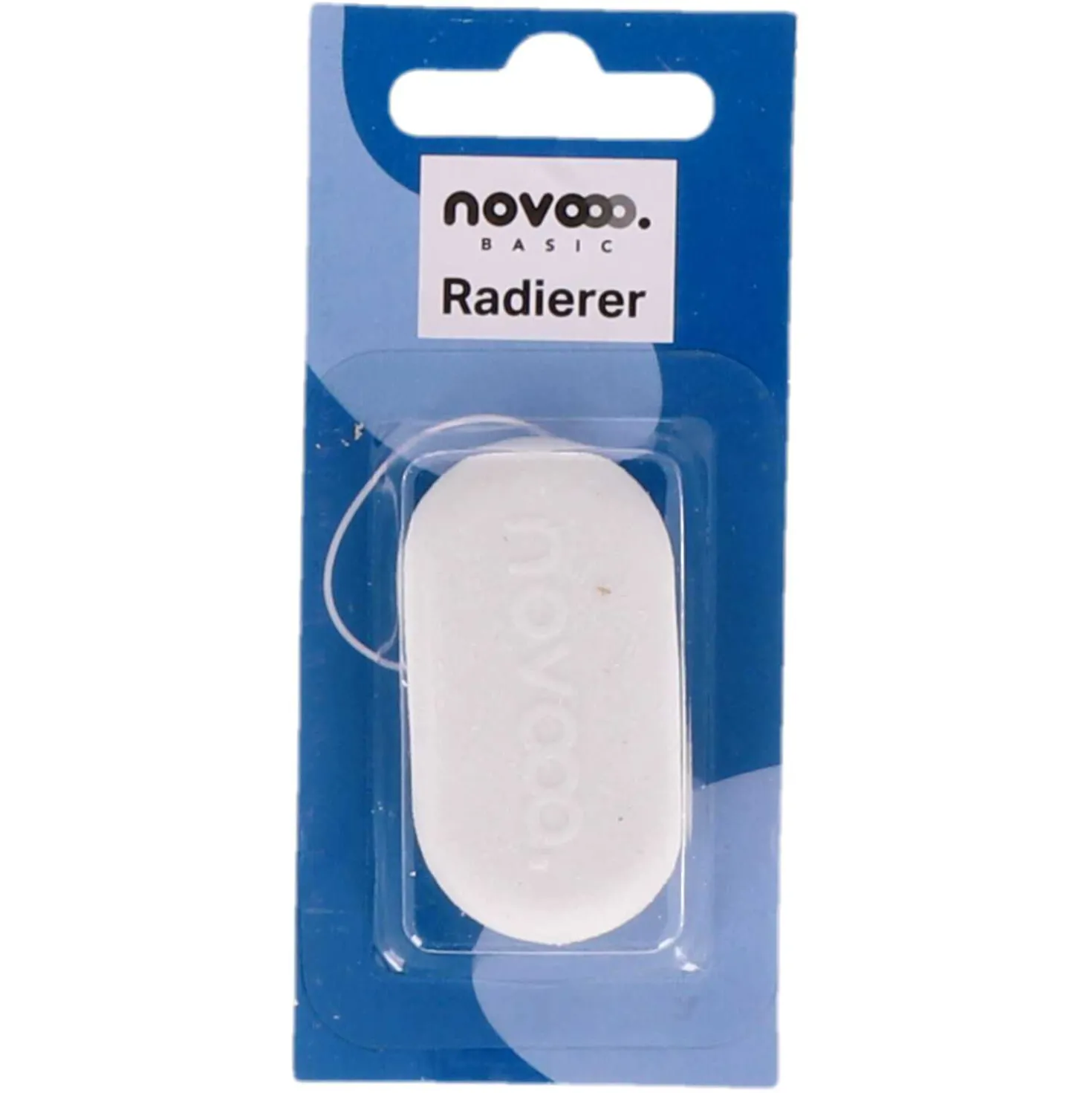 novooo Radierer oval, weiß