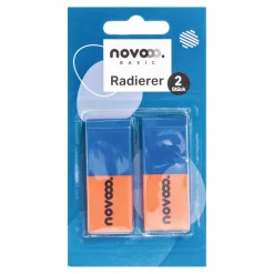 novooo Radierer, rot-blau