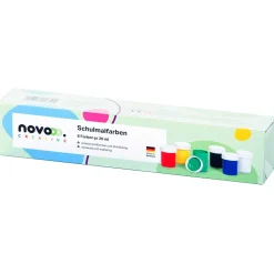novooo Schulmalfarben, 6 Stück
