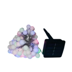 novooo Solarlichterkette Kugel 100 LED