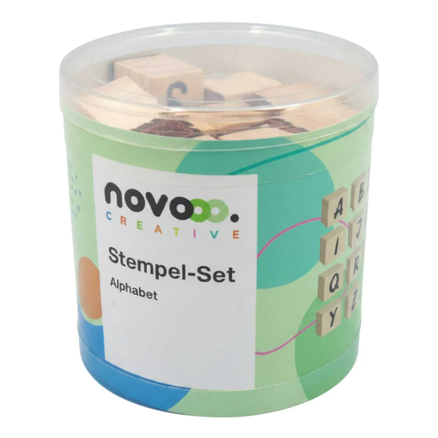 novooo Stempel-Set Alphabet