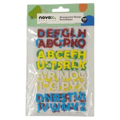 novooo Sticker Moosgummi Buchstaben, 100 Stück
