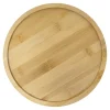 novooo Tablett drehbar Bambus, Ø = 24 cm