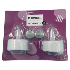 novooo Teelicht LED, 2 Stück