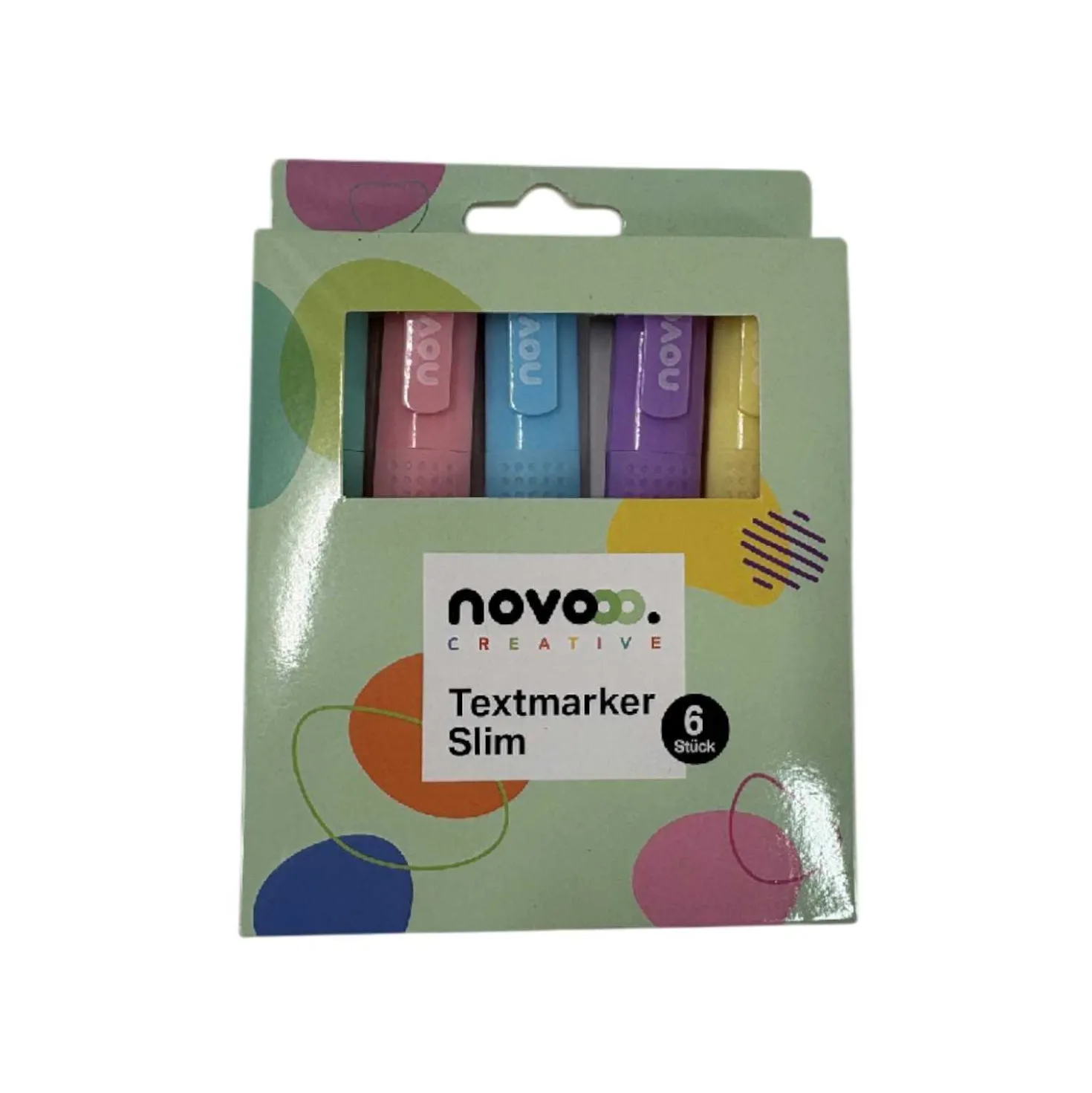 novooo Textmarker 6 Stück