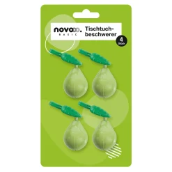 novooo Tischtuchbommel Früchtedesign, 4 Stück