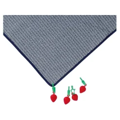 novooo Tischtuchbommel Früchtedesign, 4 Stück