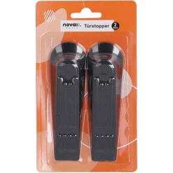 novooo Türstopper Keil, schwarz, 2 Stück