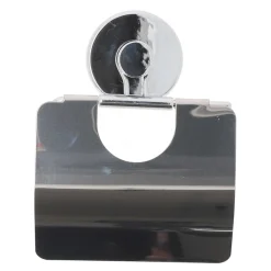 novooo WC-Papierrollenhalter chrom selbsthaftend