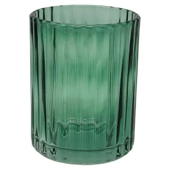 novooo Zahnputzbecher Glas, grün