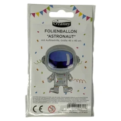 O'Canny Folienballon Astronaut, 46 x 46 cm