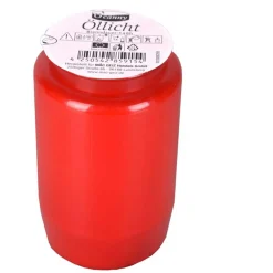 O'Canny Öl-Licht Grablicht 9,5 cm, rot
