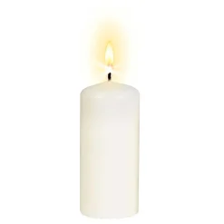 O'Canny Stumpenkerze glatt, 130 x 58 mm