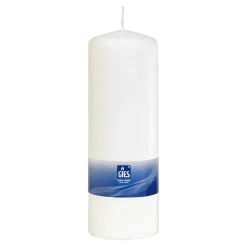 O'Canny Stumpenkerze, weiß, 200 x 68 mm