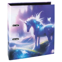 Ordner A4 Fantasy Pfau Wolf Einhorn Flamingo