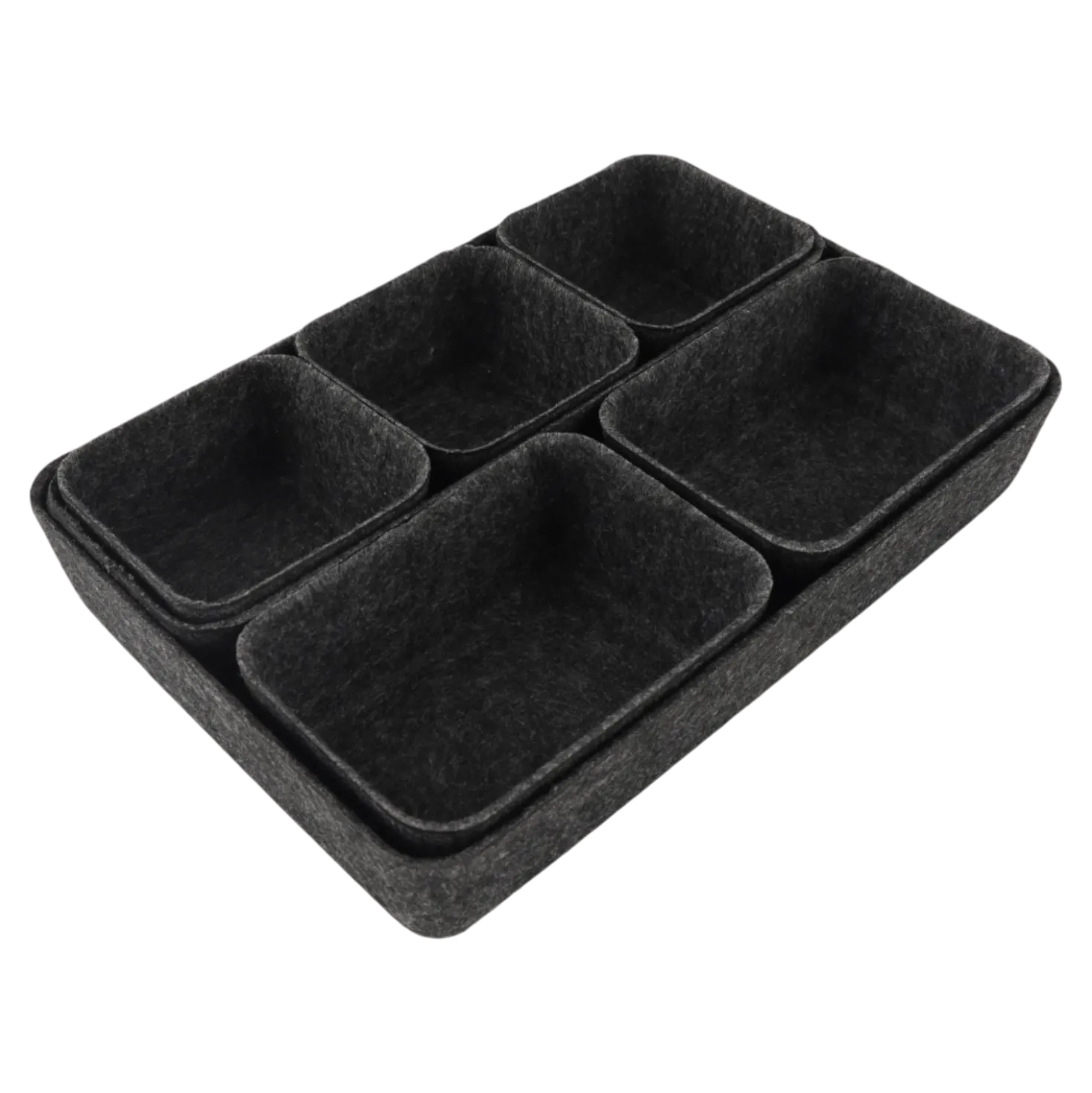 Organizer-Set versch. Teile Filz