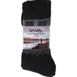Outdoor Socken 49/42 - 43/46, 3 Stück