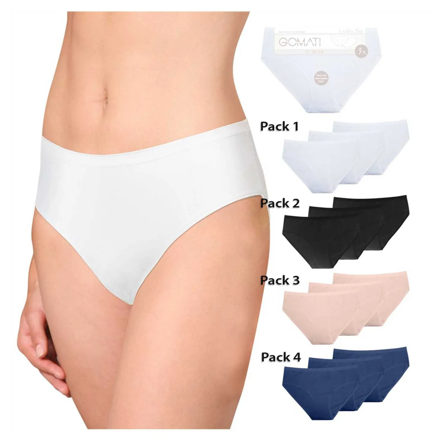 Pack Slips, 3 Stück