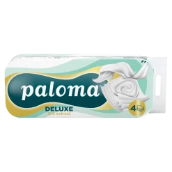 Paloma Toilettenpapier 10x, 4-lagig, 130 Blatt