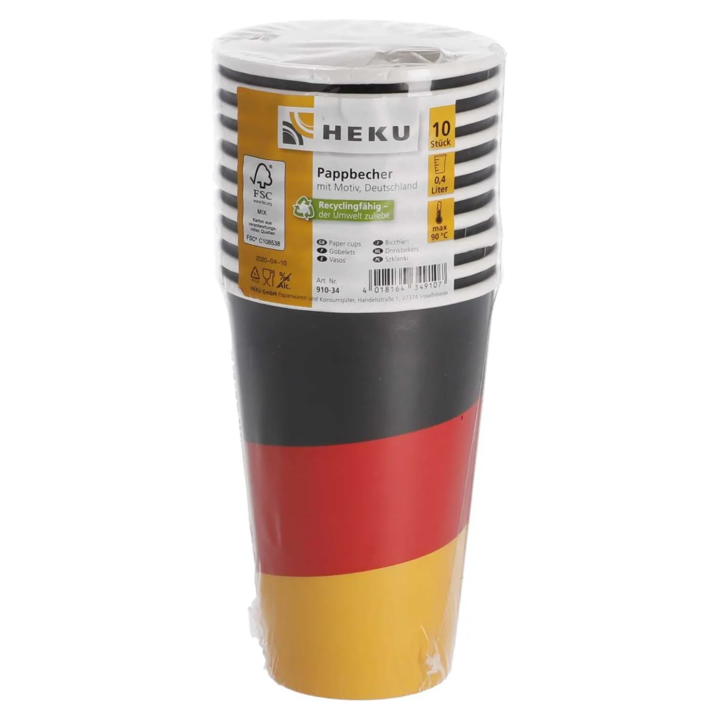 Pappbecher Deutschland